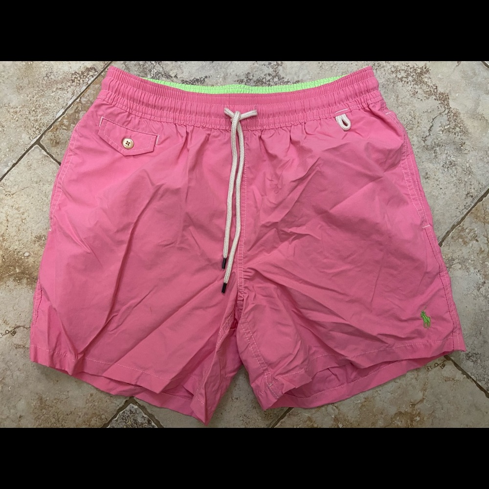 Polo Ralph Lauren💦🧜‍♀️ swimming shorts Rose apple SOLD